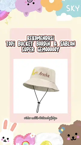 Topi bucket lucu untuk anak sampai dewasa only 19ribuan🥰✨️ beli minimal 2 pcs untuk dapat GRATIS ONGKIR ya, Kak shay Bingung cara pesannya bisa komen ya, Kak nanti aku bantu tutorial pesannya🥰 #topi #bucket #17agustus #fyp 