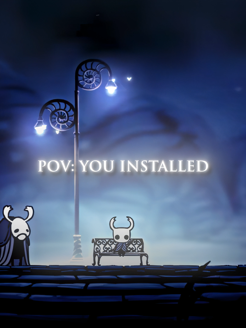 Hollow Knight  ▏ Ib: @povyouinstalled  #game #hollowknight #pov #edit #ae #foryou #fyrシ #fyp #hollowknightedit