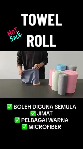 Towel roll memang item paling kena ada tume raya nanti. Senang sikit nak urus air tumpah ke, lauk bersepah ke. Senang pakai. Boleh guna semula pulak tu. Jimat wehhh. #towelroll #towelrollviral #towelrollmurah #jimat #raya #raya2024 #viral #viralvideo #fyp #foryoupage #towel #rolltowel #kainlapmurah #kainlaproll