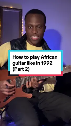 African guitar like in 1992 💫 Part 2 Learn Afromusic - Enjoy Happiness🚀  #sebene #guitar #guitartok #musictok 