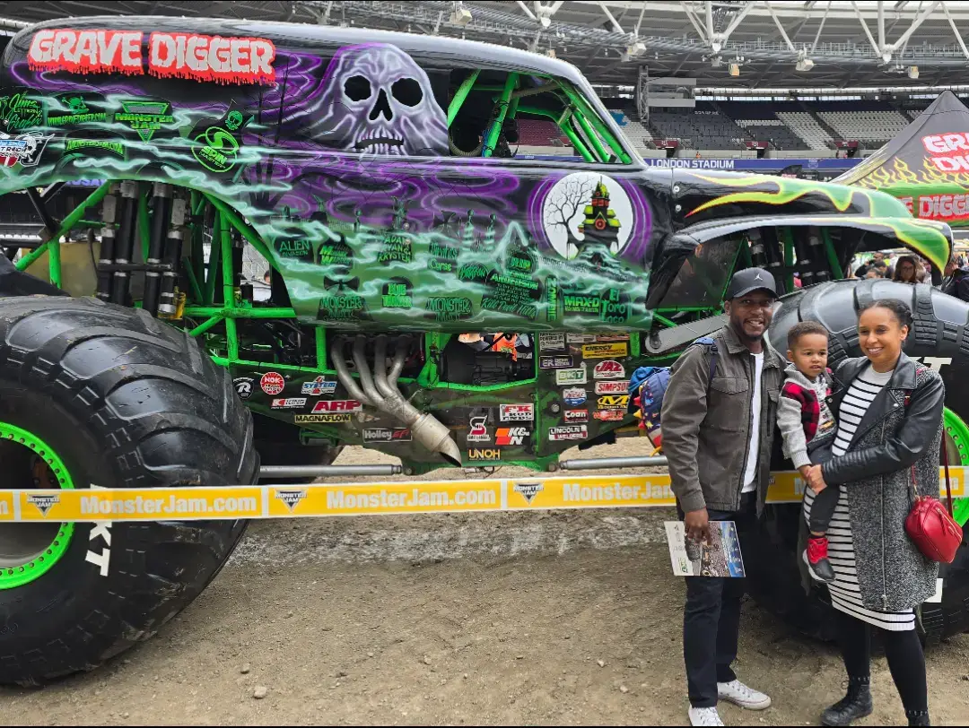 Monster Jam came to London, and it was an unforgettable experience! After years of my son Kobe watching it on YouTube and watching him watch it, seeing it in person was incredible, and Kobe's reaction was priceless. The Pit Party was a blast too—we got up close to the trucks, took amazing photos, and even got some autographs. Truly a day to remember! @Monster Jam  thank you. What a show! #MonsterJam #MonsterJamLondon #PitParty #FamilyFun #KobeLovesMonsterJam #UnforgettableExperience #MonsterTrucks #LondonEvents #FamilyDayOut #EpicDay #LiveAction #MonsterJamFans #AutographsAndPhotos #DreamComeTrue #KidsLoveMonsterJam 