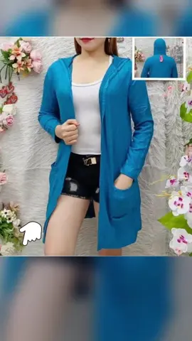 High Quality Stretchable Smooth Fabric with HOODIE Cardigan Hood Thick (COD) For Women  #fypシ゚viral #fyp #foryou #follower 