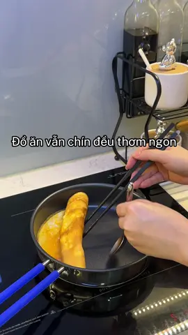 Bà nào mà ăn healthy hạn chế dầu mỡ thì ko thể bỏ qua cái chảo này 🥳🥳 ##chaochongdinh #chao #goldsun #chaogoldsun 