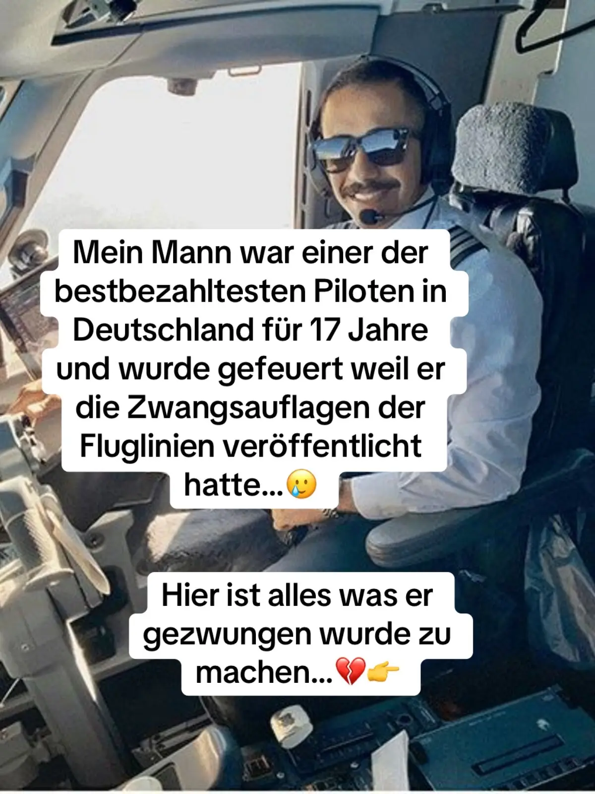 Er ist jetzt glücklicher als er damals war und das ist alles was zählt❤️ #pilot #flugzeug #karriere #shilajit 