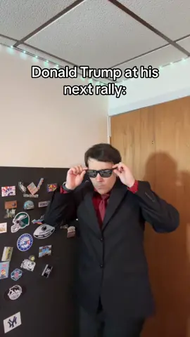 So much aura #fyp #donaldtrump #rally #aura #funny #memes #jokes 