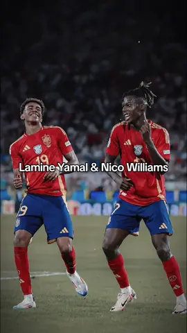 Đôi cánh thiên thần của tuyển Tây Ban Nha: Lamine Yamal và Nico Williams. #lamineyamal💎 #nicowilliams #EURO2024 #thethao247 