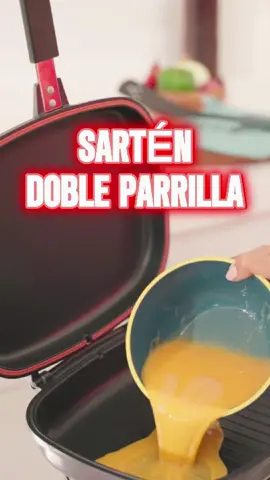 Sartén Doble Parrilla Dessini 🍳🥩 Características Principales 🌟 1. Dos Superficies:     * Plana: Perfecta para freír.     * Rizada: Ideal para asar a la parrilla, obteniendo la carne a la parrilla que tanto deseas. 2. Material de Alta Calidad:     * Aluminio Fundido a Presión: Durable y eficiente en la distribución del calor.     * Revestimiento Antiadhesivo: Cerámica y mármol de alta calidad para un rendimiento duradero, fácil de limpiar y mantener. 3. Sistema Hermético de Cierre Magnético: Mantiene el calor y los jugos dentro, asegurando una cocción perfecta. 4. Versatilidad en el Uso:     * Compatible con diferentes tipos de estufas: halógenas, eléctricas, cerámicas y de gas. 🚛 Entregas a nivel nacional. 📦 Unidades limitadas. #emprendeconflomil 