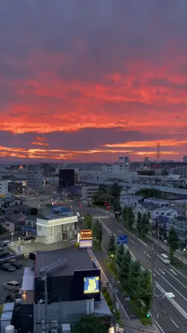 The summer sunset is beautiful #tokyo #inagi #evening #city