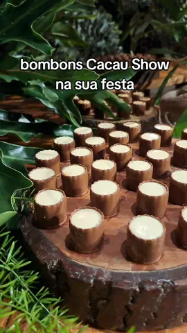 você Sabia que pode ter a Cacau Show na sua festa?  #cacaushow #cacaushownasuafesta #csnasuafesta #casamento #aniversário #viral #petitdeli 