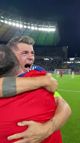 Morata’s pure emotion 😤🥹 #EURO2024 #SpainvsEngland 