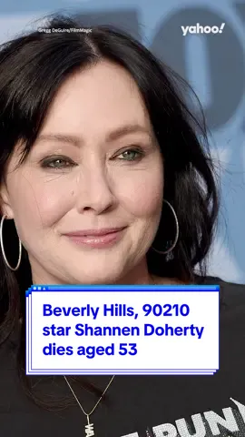 #BeverlyHills90210 star #ShannenDoherty dies aged 53 💜 #charmed #shannendohertyfans #yahooaustralia 