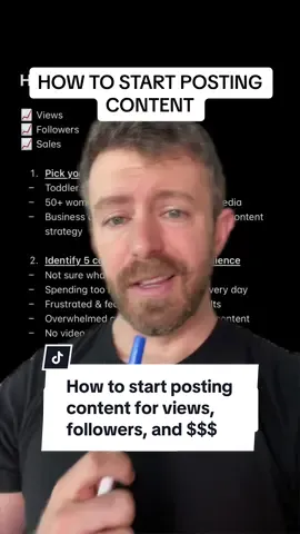 How to start posting content  to get more views followers and $$$ on tiktok #creatorsearchinsights #howtostartpostingcontent #contentstrategyforbusiness #contentcreatortips 