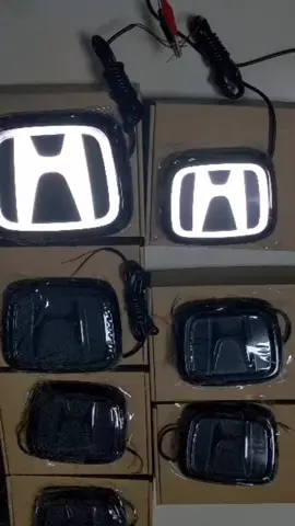 Llegaron los mas esperados, Emblemas de honda🚘 con luz 💡 led disponible #hondacivic #hondaaccord #hondacrv #philadelphia #newjersey 