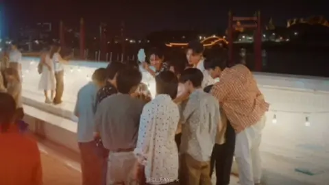 we've now got one episode left, and i'm not ready to say goodbye to this squad, a squad that has given us happiness and comfort! will surely gonna miss you, my we are gang!🥺🧡 #WeAreSeries #PondPhuwin #MarcPoon #aouboom #winnysatang 