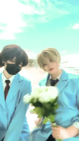 @𝜗𝜚 Eme 𝜗𝜚 #ohshc#tamakisuoh #haruhi#ouranhostclub #ouranhighschoolhostclub #ouranhighschoolhostclubcosplay #fyp#cosplay