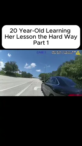20 Year Old Learning Her Lesson The Hard Way | Part 1  #fy #cops #cop #copsoftiktok #arrest #citation #gym #GymTok 