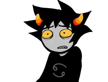 Pls tell me nobody has done this yet #homestuck #davekat #karkat #davestrider 