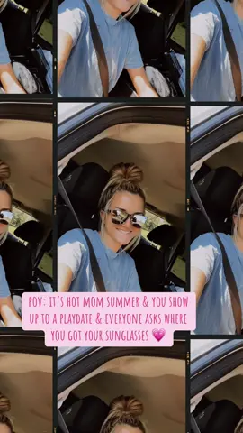 i’ve never loved a pair of sunglasses more than i do these & they’re only $5!? OBSESSED💗🙌🏻 #hotmomclub #hotmomsoftitkok #sahmlife #sahmsoftiktok #sahmtok #Summer #summervibes #sunglasess #hotmomsummer 