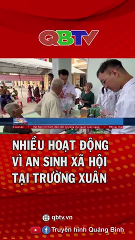 Nhiều hoạt động an sinh xã hội tại Trường Xuân #qbtv #quangbinh #truyenhinhquangbinh #xatruongxuan #ansinhxahoi