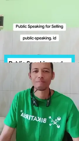 Public Speaking For Selling 0821-4150-2649