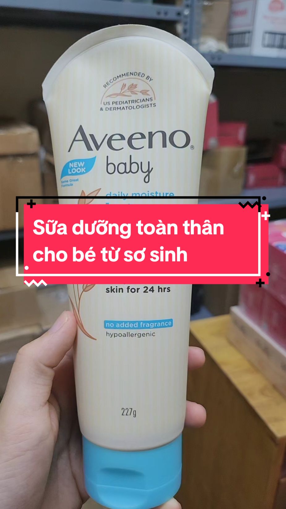 Sữa dưỡng toàn thân cho em bé của Mẹ đây. Chiết xuất từ Lúa mạch an toàn cho bé sơ sinh 0+, dưỡng ẩm tốt, thoa nhẹ nhàng dễ thấm ạ. #baby #babylotion