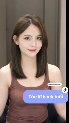Kiểu tóc quốc dân trẻ trung, đơn giản nhưng cực kì tôn dáng và dễ phối đồ phù hợp mọi công việc #xuhuong #minhrhairquan7 #tóclỡ #layerlỡ #máibayngắn #nâulạnh #màunhuomtonda #màutócđẹp #duỗihơinước #duỗitựnhiên 