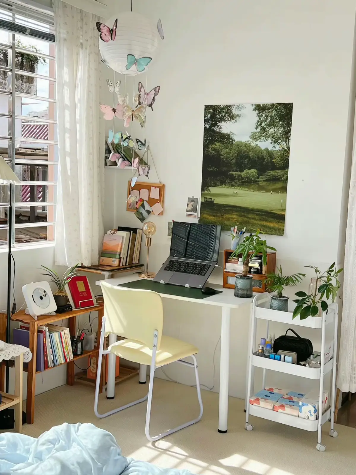 sáng nào cũng đón nắng mê lắm cơ 😭 #roomdecor #decor 
