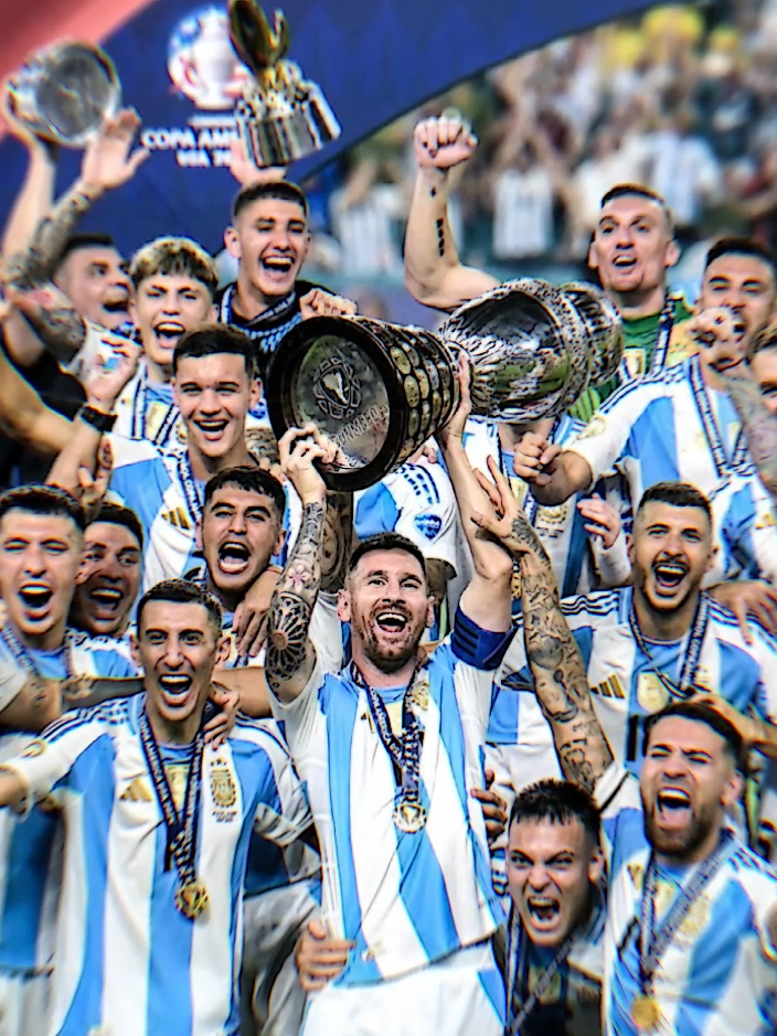 Argentina berhasil menjuarai Copa America 2024 . #argentina #copaamerica #football