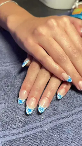 Saving this for your next nail appt 🦋🤍  #nails #nailinspo #greecenails #blueandwhitenails #nailtok #greece 