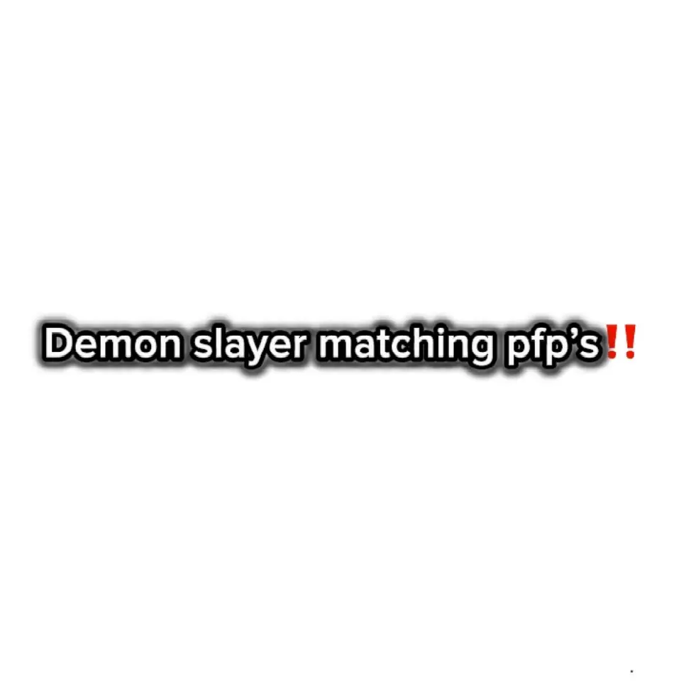 #demonslayer #kny #matchingpfp #pfp #manga #fyp 