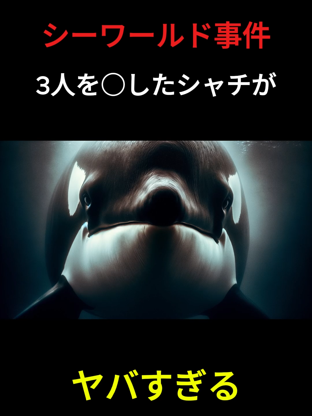 シャチの衝撃事件…3人○亡 #シャチ#雑学豆知識#動物#動物豆知識#危険生物