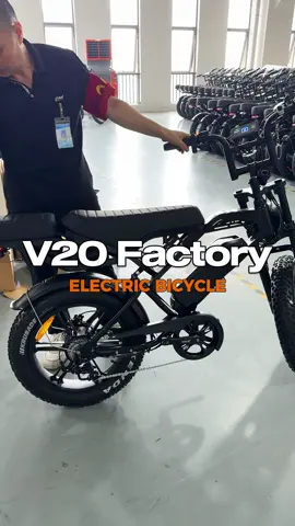 The hot-selling E-bike v20/v20Pro are producet in the factory.#V20 #ebike #ebikes #QMWHEEL #v20factory #electricbicycle #fatbike #viral #ebiketiktok #Europe #fouyou #production #citybike 