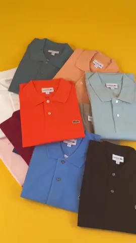 The latest shades in Lacoste’s iconic Pique Polo Shirts 🌈  #FashionForward #VibrantChoices #StyleInspo #ColorfulFashion #PersonalStyle#lacoste#lacostepolos#lacostecroc#fy#fyp#foryoupage