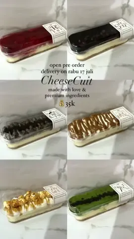 limited pre order❗️ delivery on rabu 17 juli cheesecuit 7 variants 💰35k only #cheesecuit #cheesecut #cheesecuitviral. #cheesecuitsurabaya #smallbusinessowner #jajanviral #dessertsurabaya 