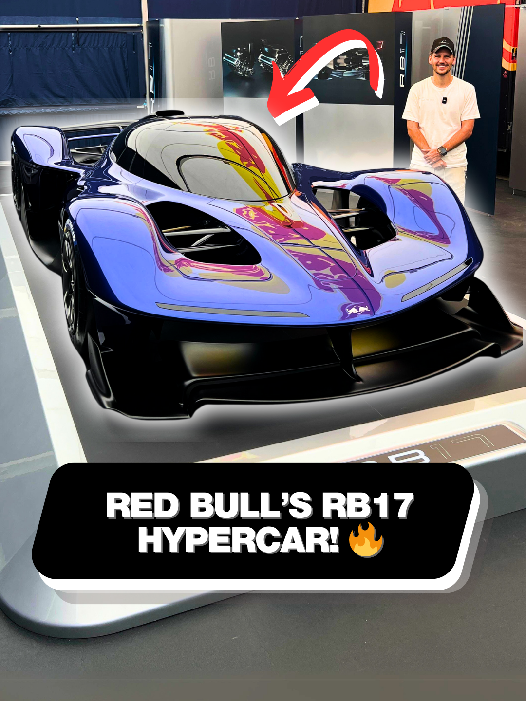 We got an exclusive look at this stunning F1-inspired hypercar designed by @redbullracing, and she’s a beauty...😍 #redbull #rb17 #f1 #hypercar  #redbull #rb17 #f1 #hypercar