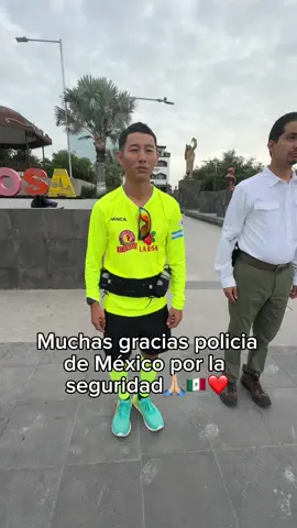 Muchas gracias Policia Mexicana por brindarme la seguridad para este reto 3000 km🙏🏼🇲🇽❤️  #reynosa #mexico #tamaulipa 
