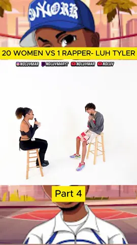 Part 4 - 20 WOMEN VS 1 RAPPER- LUH TYLER #women #daddy #dababy #fyp #viral #Noluvmar #LUHTYLER #20VS1SERIES