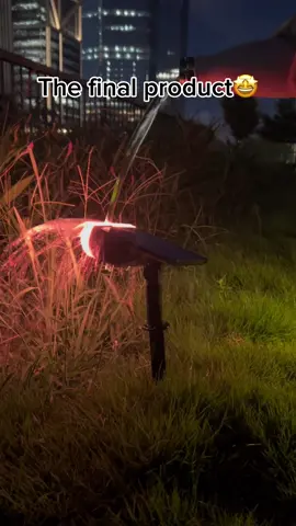 Your ultimate outdoor solar spotlight🤟#aidot #linkind #solarspotlights #solarlights #garden #gardening #backyardvibes #foryou #fyp #house