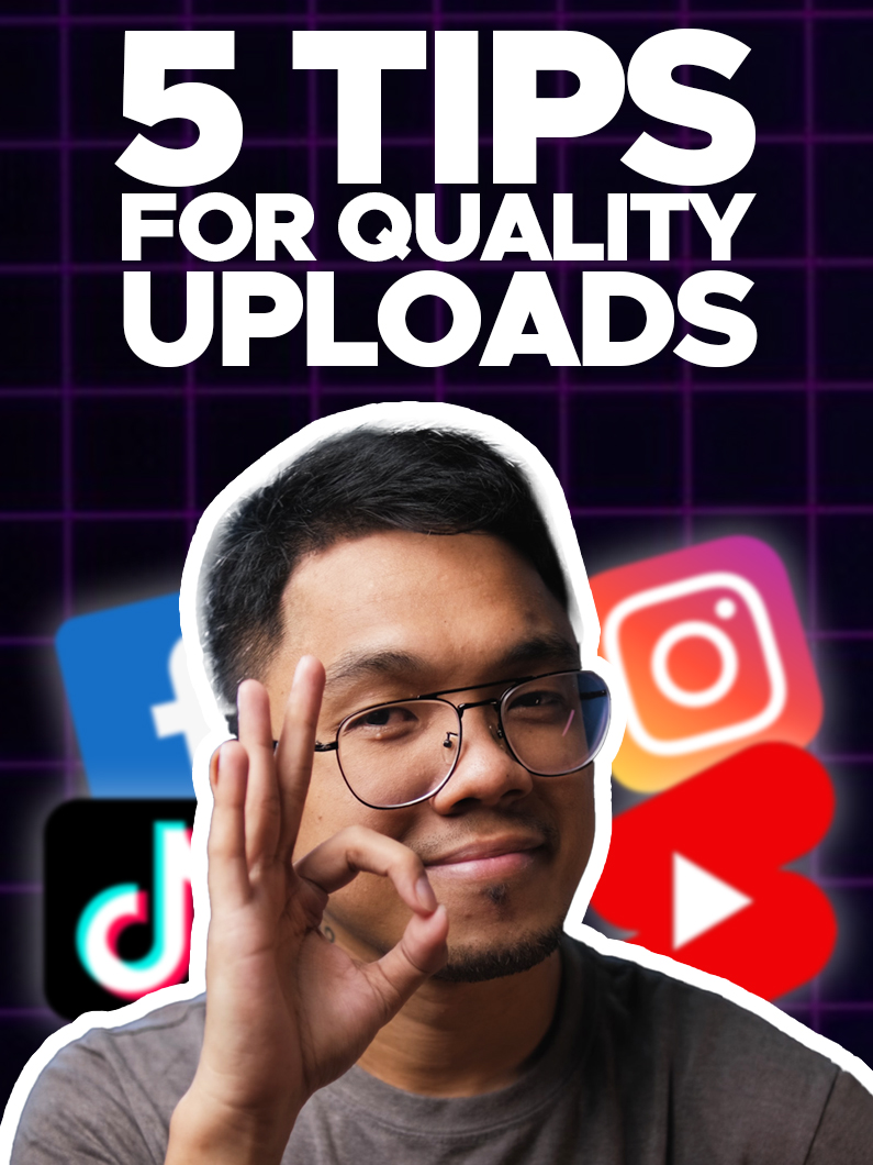 5 TIPS on how to maintain the QUALITY of your TikTok videos, Facebook, and Instagram Reels, AND IT'S FREE! 😝 #duekneel #contenttipsandtricks