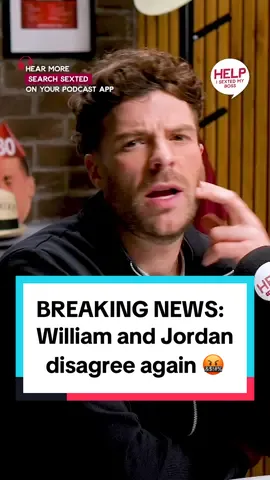 NEWS JUST IN!!…. @William Hanson and @JordanNorthTikTok are disagreeing again. 🗞️  Whose side are you on here? 👔