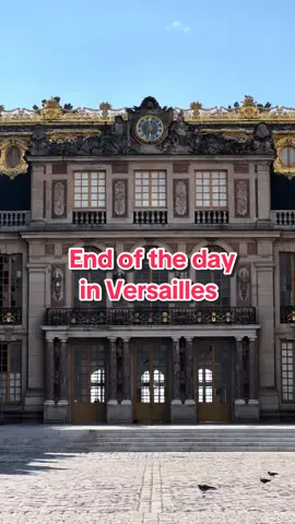 🧡 Fin de journee au château de Versailles // 🧡 The end of day at the Palace of Versailles #chateaudeversailles #thisisversailles #ApprendreSurTikTok 