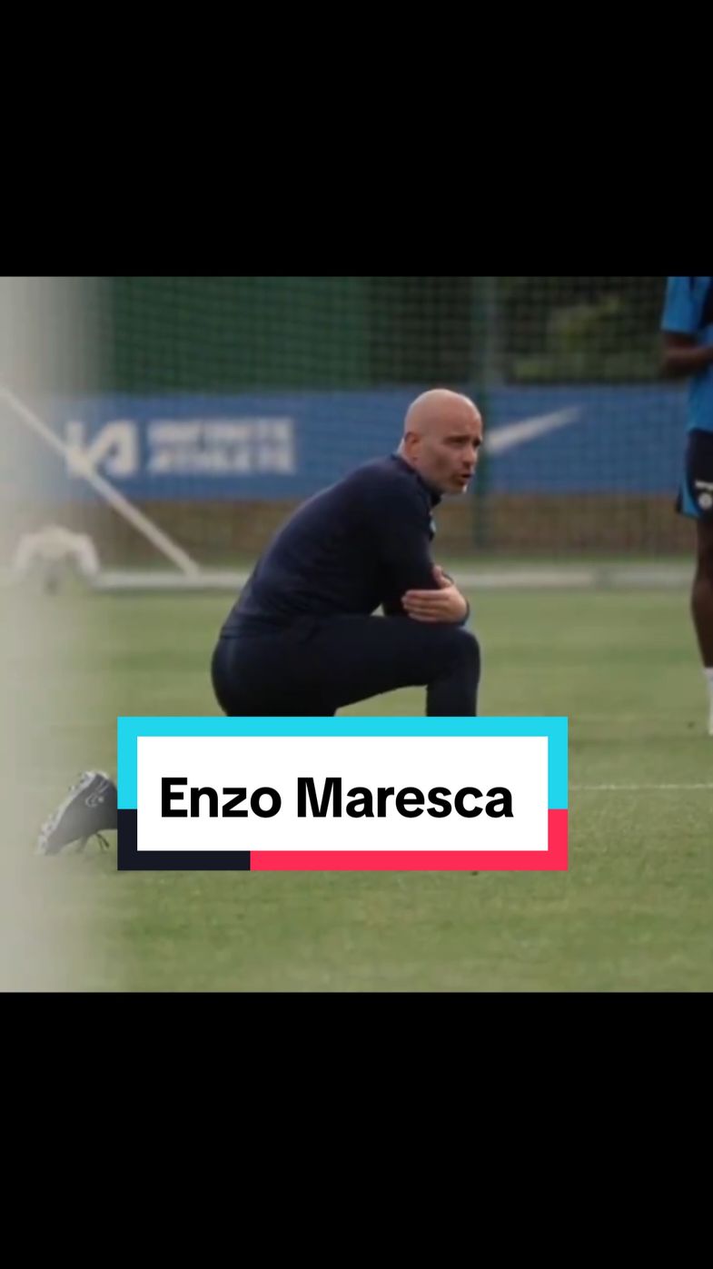 Enzo Maresca telling 