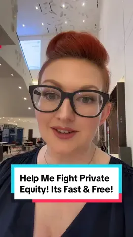 It’s time to join the fight against the #privateequity destruction of our economy, our communities, our farmlands, and our economic mobility. I’ve made it so easy for you and today you can make your voice heard in under three minutes! Hundreds of my followers have already participated and we are starting to make a difference. Your voice matters… Don’t you ever let them convince you otherwise because we are changing the damn world and I can’t do it without you! ##fightprivateequity##fightback##standup##monopoly##eattherich##wealthinequality##economics##privateequity##riseup##election2024##ftc##doj@@Meredith Lynch@@Robert F. Kennedy Jr@@PurpleUSANetwork@@Tony@@cancelthisclothingcompany##rfi@@James Li