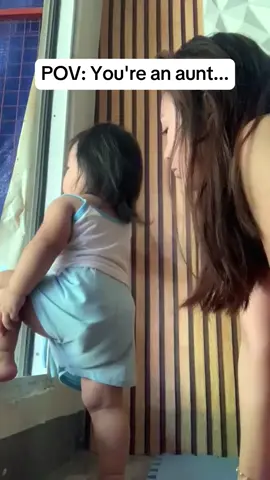 POV: You're an aunt... #aunt #aunties #coolaunt #toddlersoftiktok #funny #funnytiktok 
