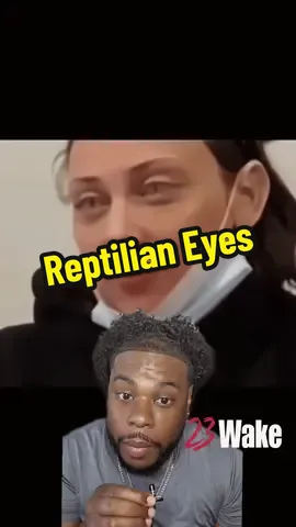Reptilian eyes!#reptilian #fyp #fypシ゚viral #23wake #greenscreenvideo 