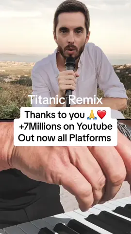 Thanks to you my friends and @Alexis Carlier 🎤 ❤️🙏  Out Now on all Platforms #titanic #remix #celinedion #dj #music 