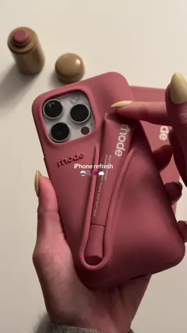 iphone refresh ft. @rhode skin’s summer lip case in salty tan 🪩🫧🍇☁️⋆ | #iphone14pro #iphonerefresh #iphonecleaning #CleanTok #asmr #asmrsounds #cleaningtiktok #refresh #rhode #rhodeskin #rhodelipcase #liptint #phonecase 