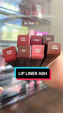 Lip liners that are all very wearable from @Anastasia Beverly Hills  💕 #tiktokshopmademebuyit #dealsforyoudays #tiktokshopfinds #lipliner #abh #anastasiabeverlyhills #makeup #lips 