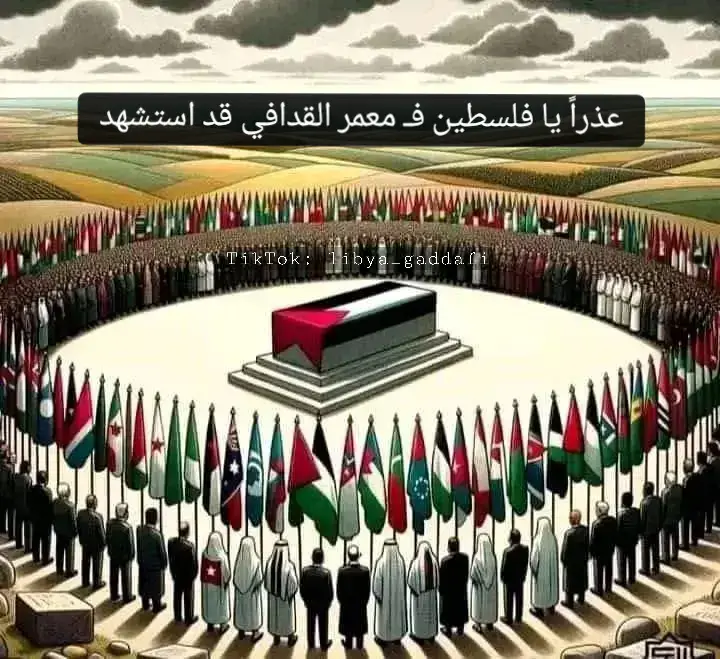 عذراً يا فلسطين فـ معمر القدافي قد استشهد  #معمرالقذافي #معمر_القذافي_ضمير_العالم #ليبيا #القذافي_الله_يرحمه #سرتنا_سرت_ليبيا💚🌻   #الجماهيرية_العربية_الليبية_العظمى #العقيد_معمرالقذافي #libya_gaddafi #l_x6k #عميد_حكام_العرب @📸🦅ᴹᵁᴬᴹᴹᴬᴿ ᴳᴬᴰᴰᴬᶠᴵ @☠︎مـحـمـدالـقـذافـي☠︎👊🏻 @ASMAEIL-عجاج @احمد القذافي - Ahmed Gaddafi 