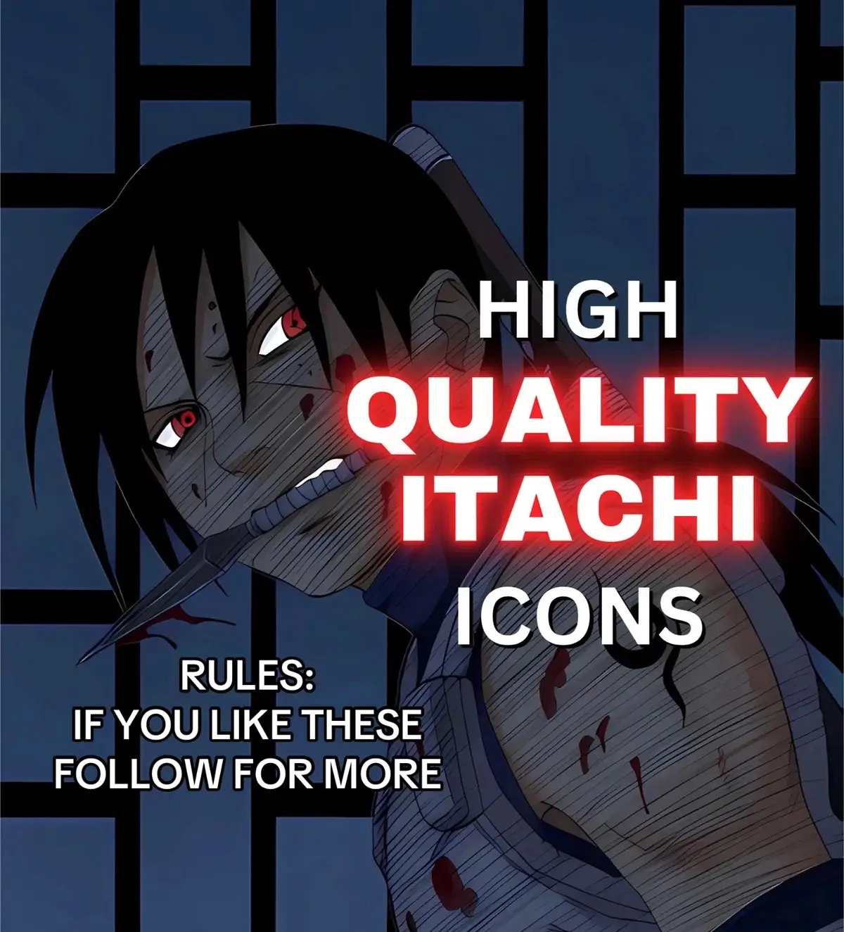 #fypシ゚viral #viral #trending #foryou #foryoupage #animepfp #pfps #narutoshippuden #itachi #itachiuchiha 